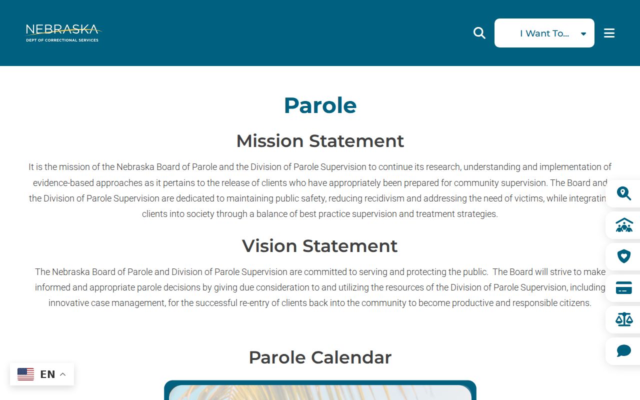 Nemaha County criminal history Nebraska parole records